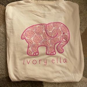 Ivory Ella long sleeve tee